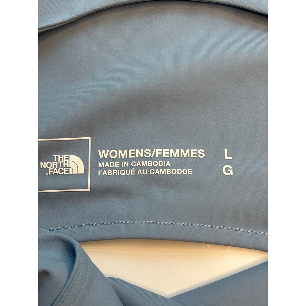 North Face Women’s‎ Arque Hike Dress Steel Blue Size Large Lined with Shorts NWT - Picture 8 of 14